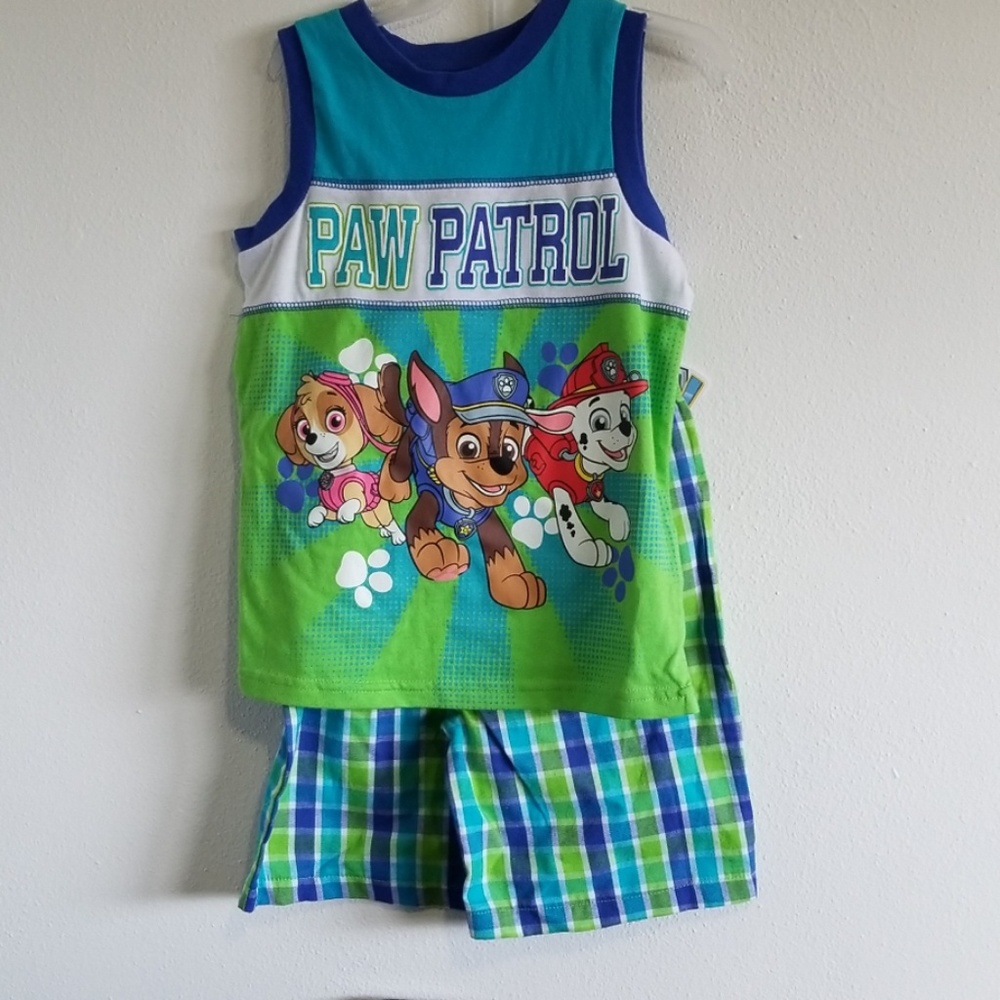 Paw patrol summer tank & shorts